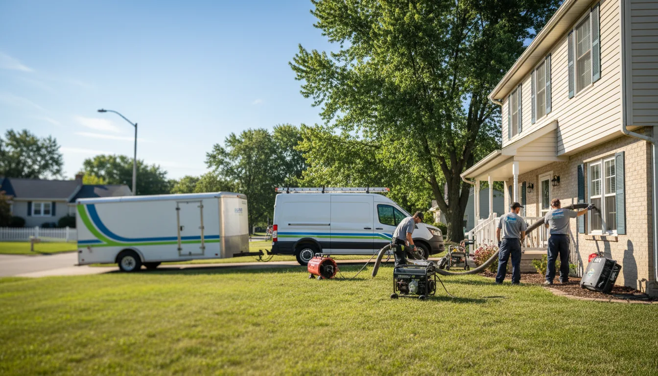 Crawl Space Water Damage in Albany, WI